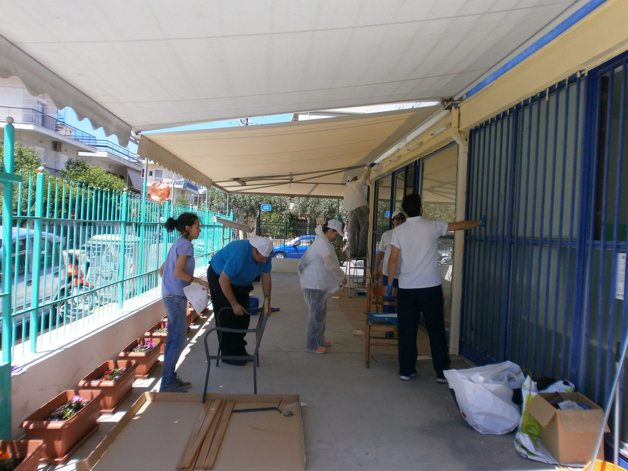 Καλλωπισμός των εξωτερικών χώρων